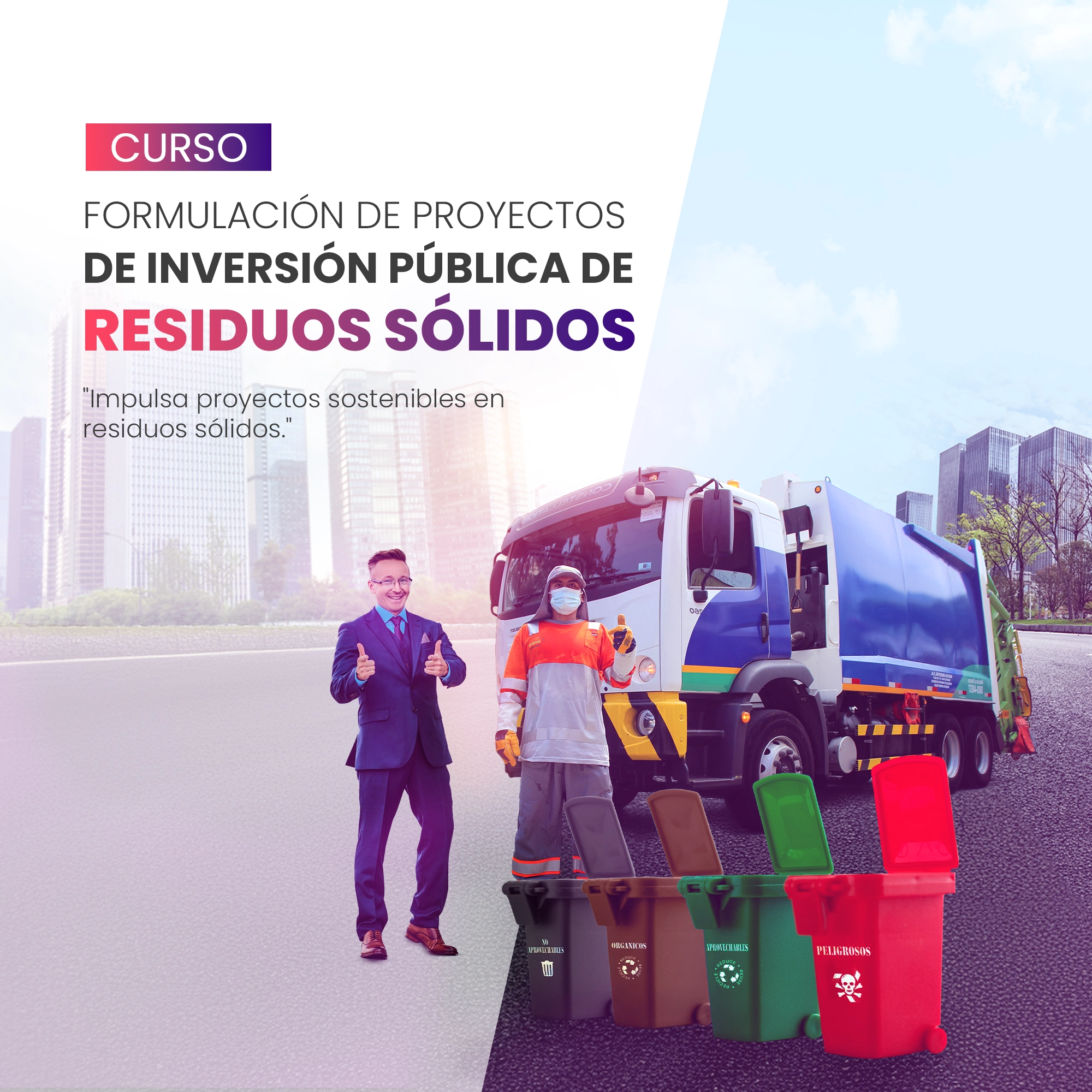 Formulación de proyectos de inversión pública de residuos sólidos