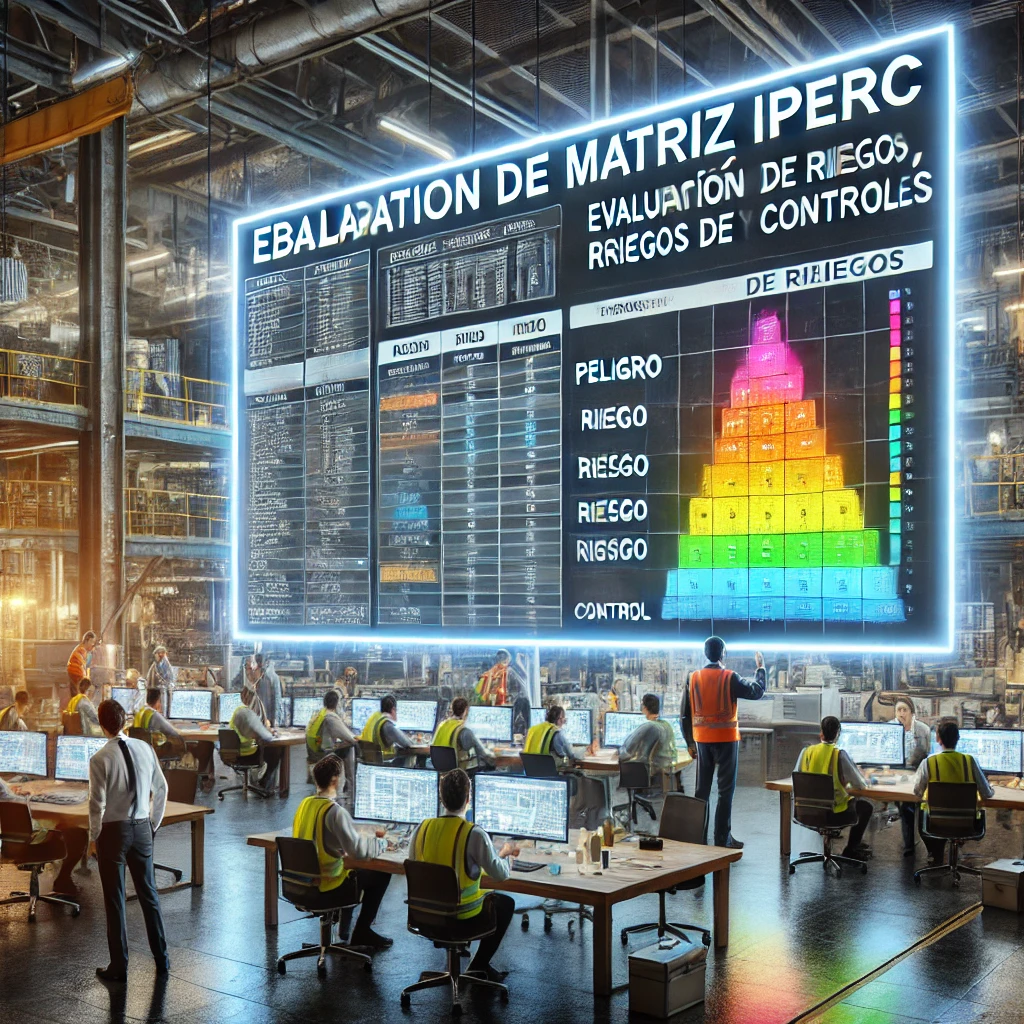 Elaboración de matriz IPERC - mapa de riesgos