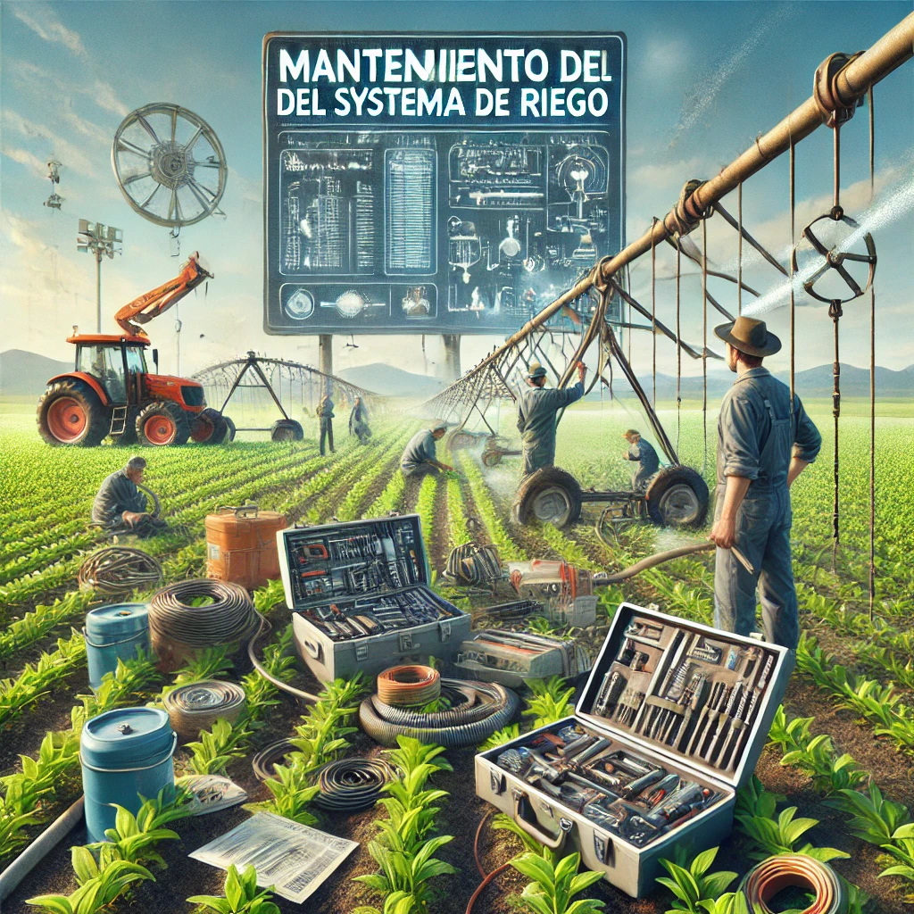 Mantenimiento del sistema de riego