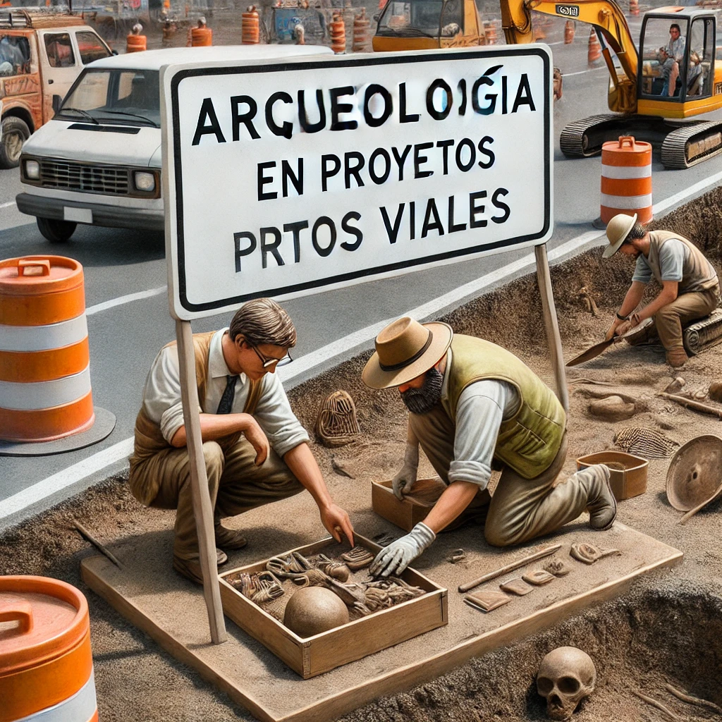 Arqueología en proyectos viales