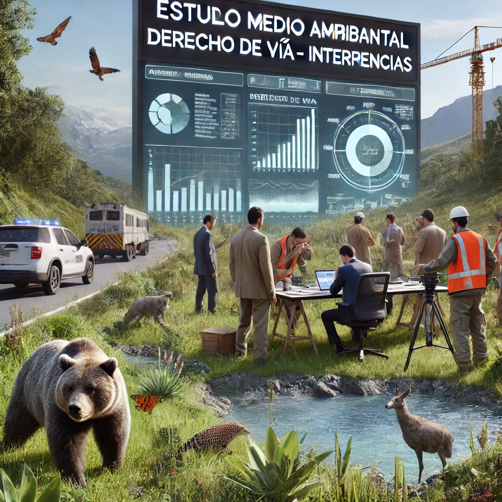 Estudio medio ambiental-derecho de vía-interferencias